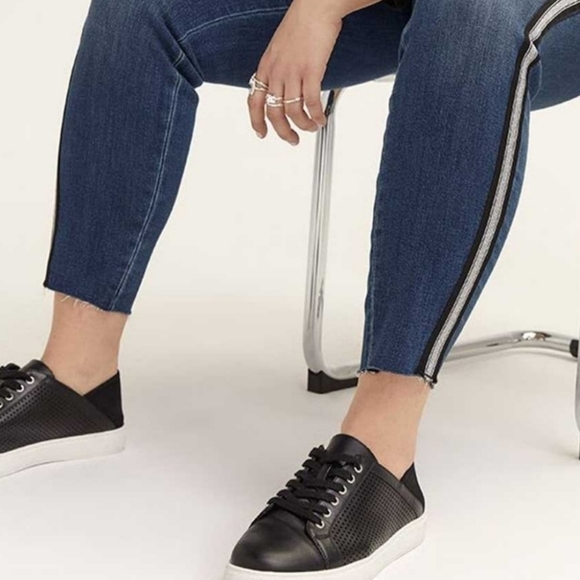 Penningtons Love & Legend Silver Side Stripe Distressed Skinny Slim Jean… - Picture 4 of 4